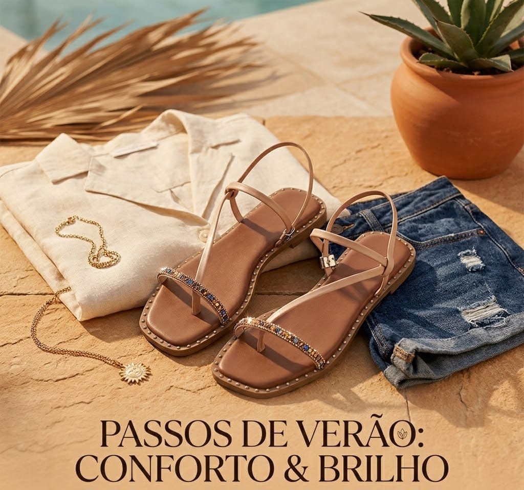 Modelo 15 - Rasteirinha artesanal T&E Calçados